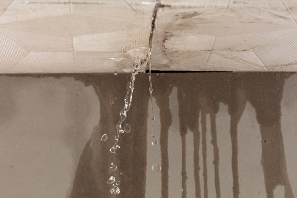 Professional Flood Damage Cleanup technician working in Matagorda, TX